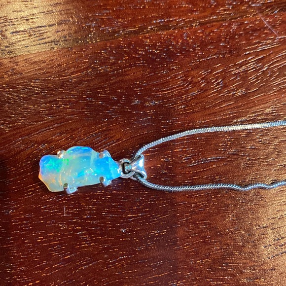 Nice Opal Silver Setting - Picture 2 of 10